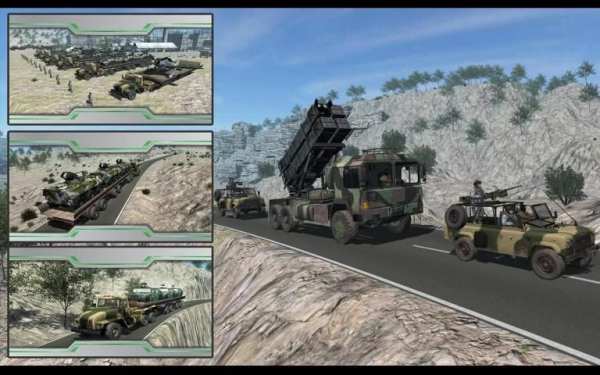 Off Road Army Truck Driving screenshot 1