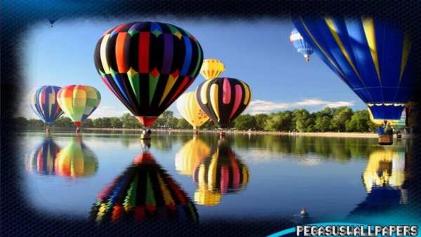 Hot Air Balloons Wallpaper screenshot 2