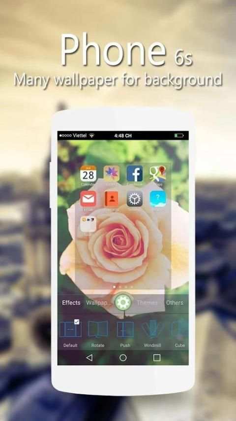 Launcher iP IOS 9 iPhone 6s screenshot 1