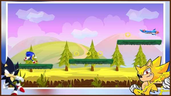 Sonic Run Game 2 स्क्रीनशॉट 2