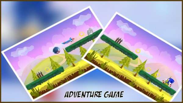 Sonic Run Game 2 स्क्रीनशॉट 1
