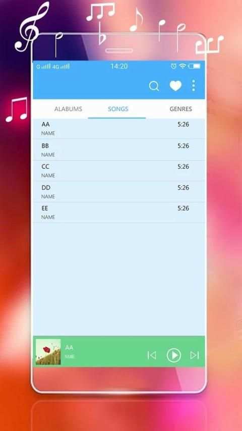 Music Player screenshot 1