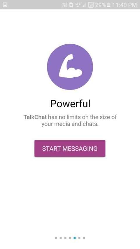 TalkChat Messenger 3 تصوير الشاشة