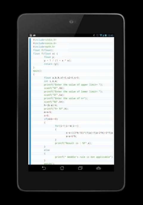 C program for Numerical Method скриншот 1