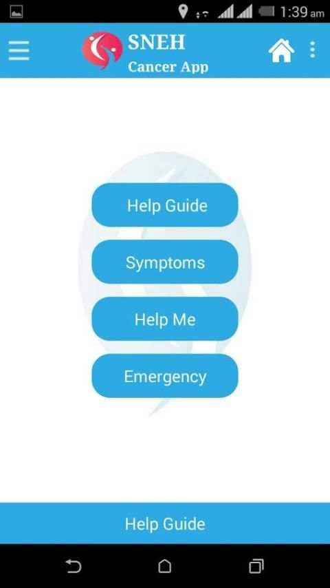 SNEH Cancer App स्क्रीनशॉट 6
