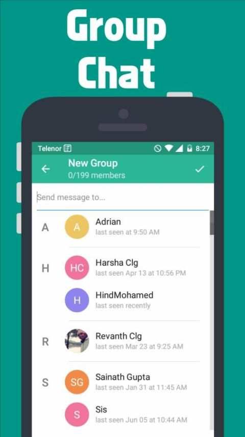 BatChat Messenger 4 تصوير الشاشة