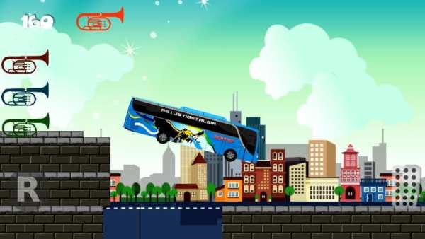 Rajawali bus simulator screenshot 1