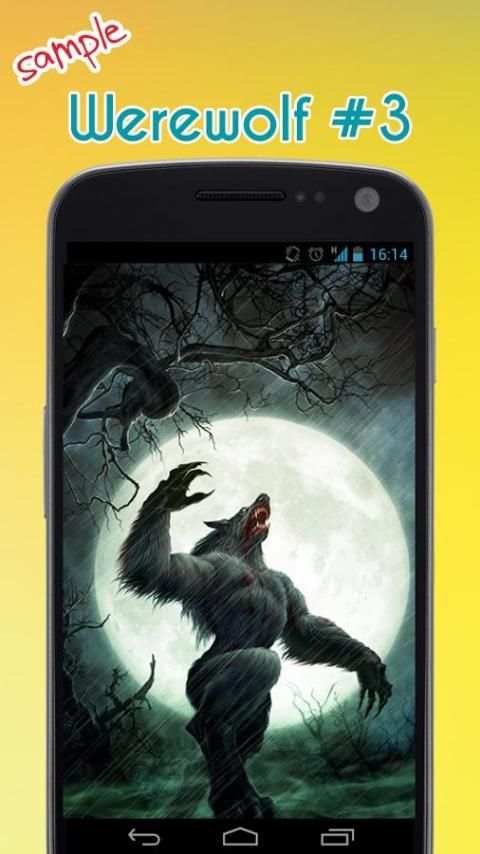 Amazing Werewolf Wallpaper скриншот 4