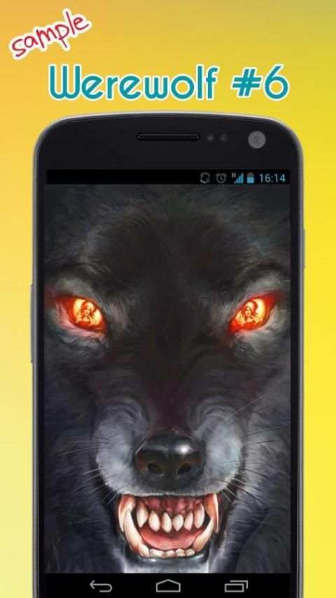 Amazing Werewolf Wallpaper скриншот 7
