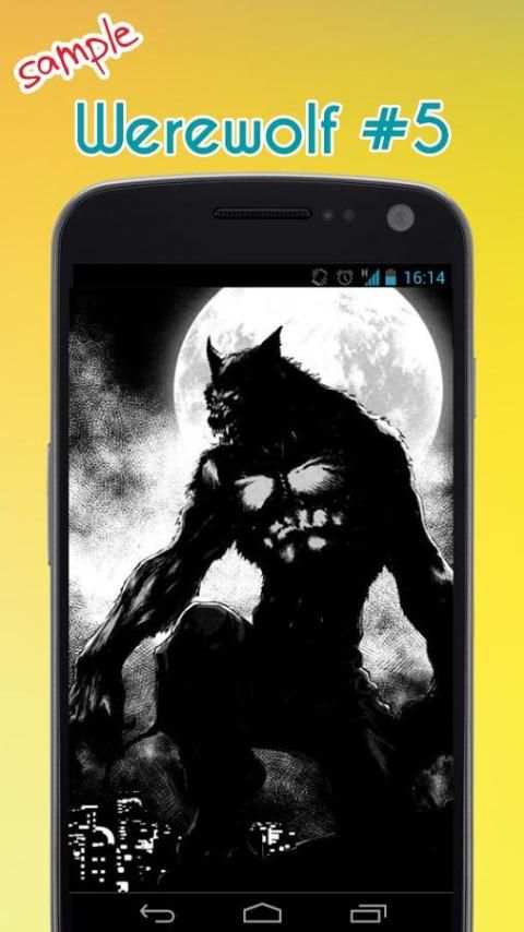 Amazing Werewolf Wallpaper скриншот 6