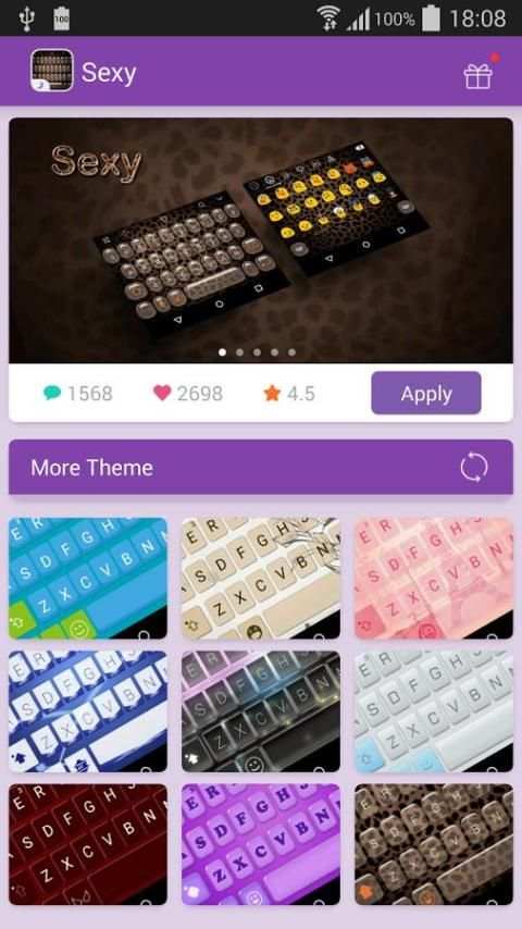 Emoji Keyboard-Sexy screenshot 4