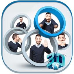 3D Photo Collage Maker आइकन