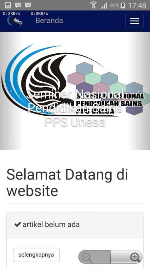 Semnas Pensa 2016 screenshot 1