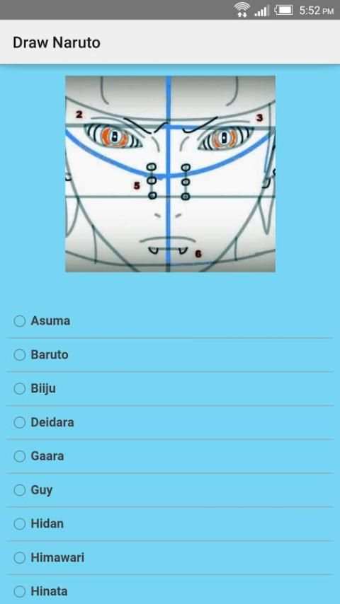 Draw Cartoon Boy Naruto screenshot 4