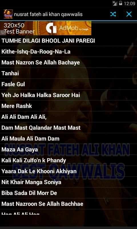 Nusrat Mp3 Qawwalis screenshot 2