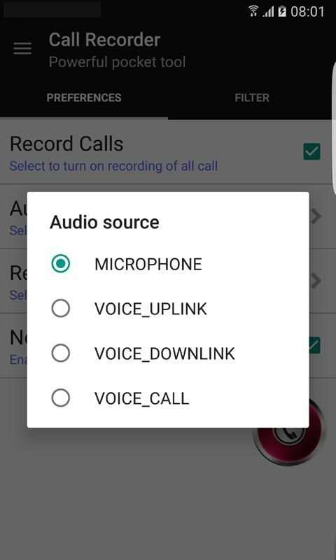 Auto Call Recorder स्क्रीनशॉट 1
