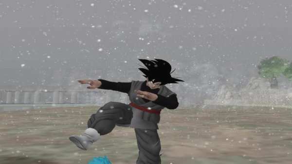 Black Goku GTA San Andreas screenshot 4