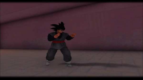 Black Goku GTA San Andreas screenshot 1