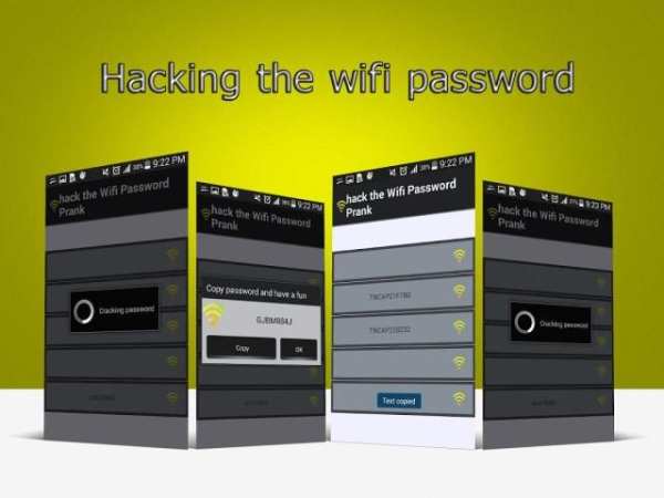 hack the WiFi password Prank screenshot 2