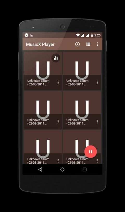 MusicX Player скриншот 2