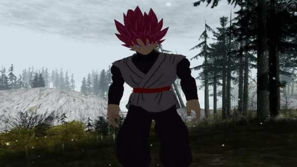 Super Saiyan Rose GTA SA screenshot 1