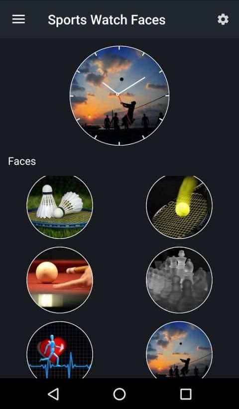 Sports Watch Faces скриншот 3
