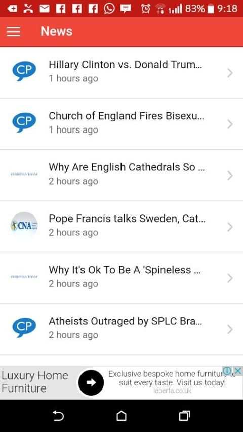World Christian News Feeds 3 تصوير الشاشة