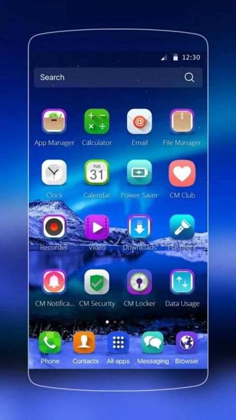Theme for Galaxy S8 screenshot 1