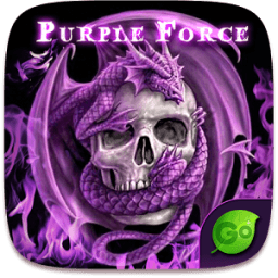 Purple Force GO Keyboard Theme आइकन