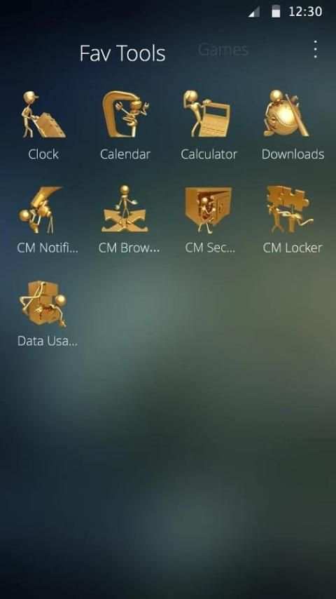 emas 3D nomor Tema screenshot 1