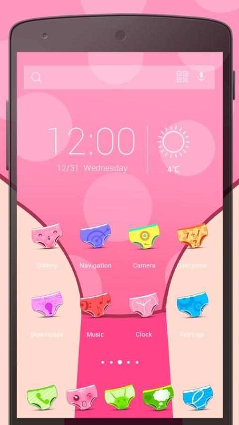 Pink Panties-Solo Theme screenshot 3