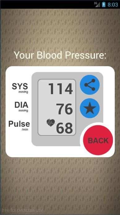 Blood pressure prank pro screenshot 1