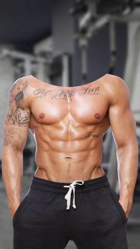 BodyBuilder Montage Photo Suit स्क्रीनशॉट 6