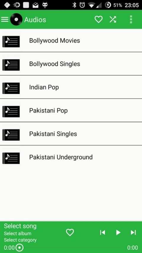 Audios - Indo Pak Music App screenshot 5