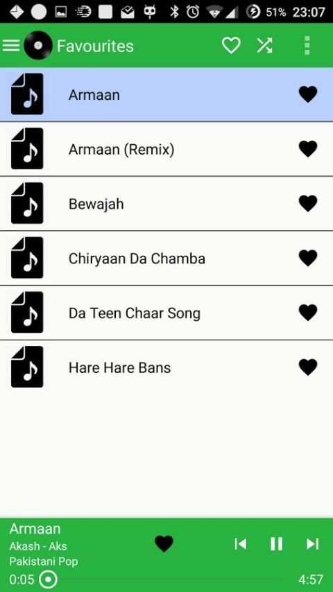 Audios - Indo Pak Music App screenshot 2