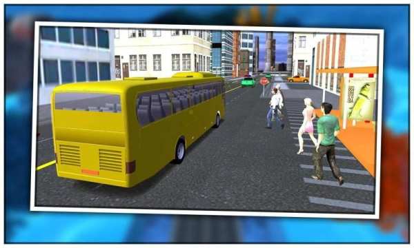 Coach Bus Driving Simulator скриншот 5