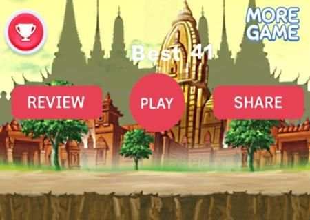 Hanuman Temple Hero Run screenshot 1