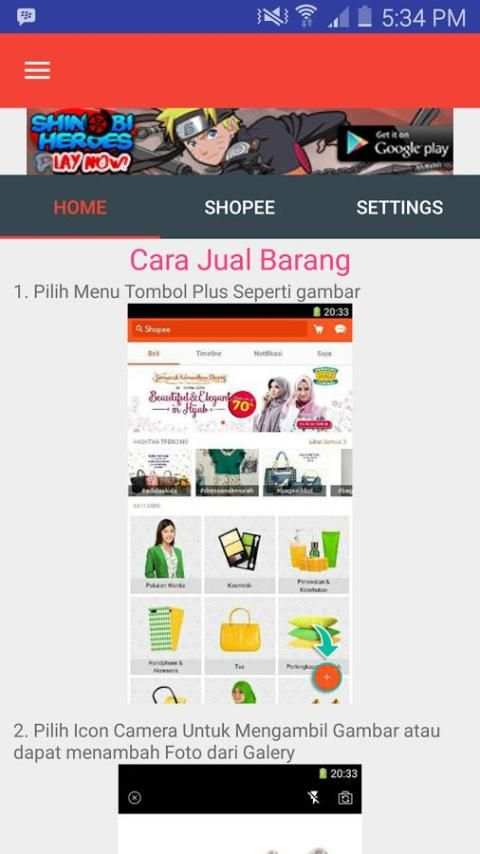 Guide For Shopee screenshot 3