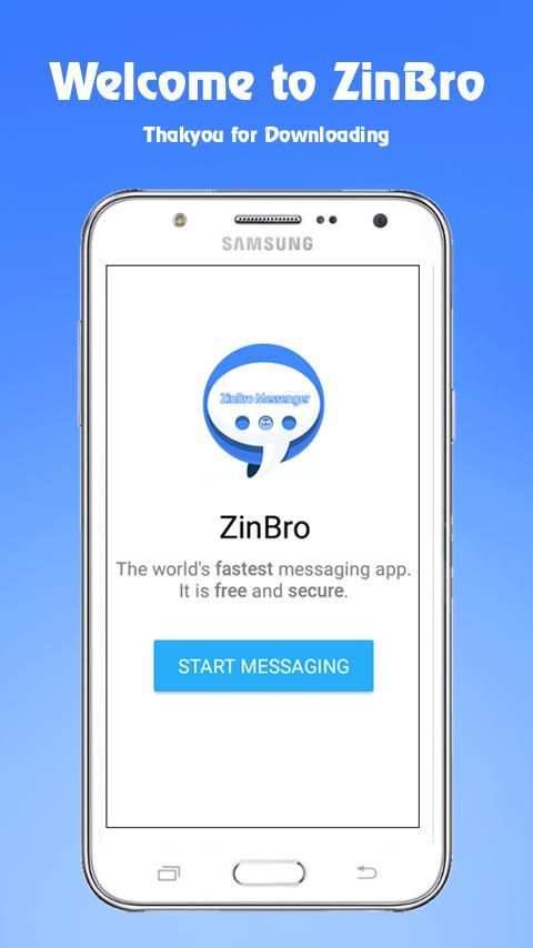 ZinBro Messenger 8 تصوير الشاشة