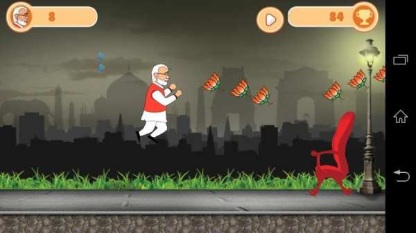 Modi VS Kejri Run स्क्रीनशॉट 4