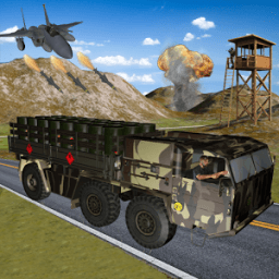 Drive Cargo Army Truck 3D icon