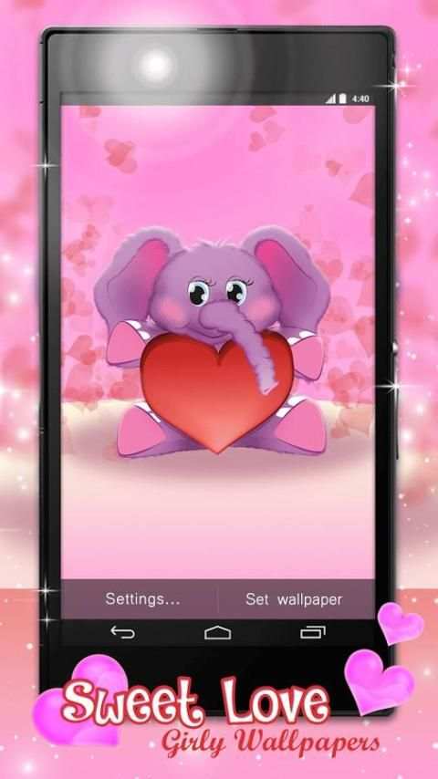 Hati dan cinta wallpaper screenshot 5