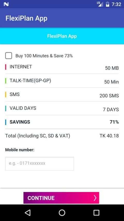 FlexiPlan App скриншот 2