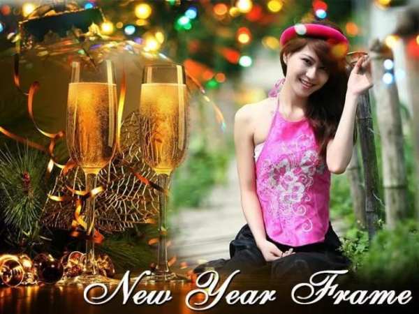 New Year Photo Frame 2 تصوير الشاشة