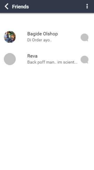 Bagide Messenger screenshot 2