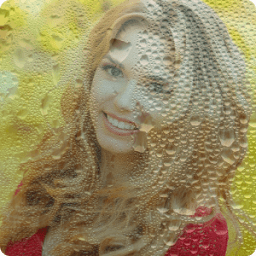 Water Drops Photo Effects आइकन