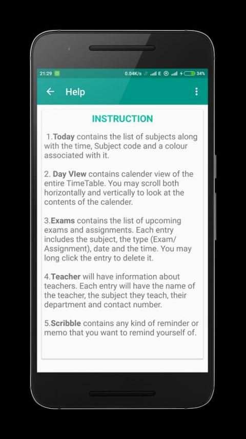 Time Table скриншот 3