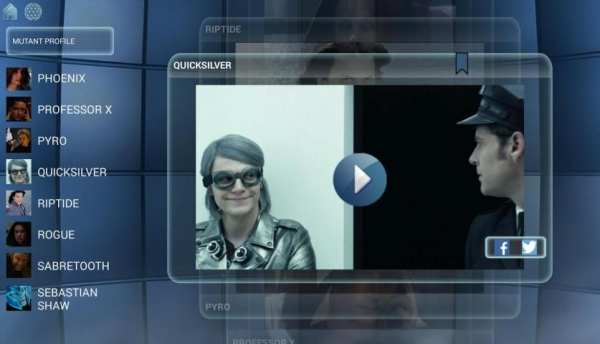 X-Men Movies Cerebro скриншот 3