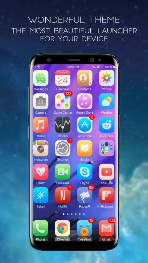 OS10 Launcher/Theme screenshot 4