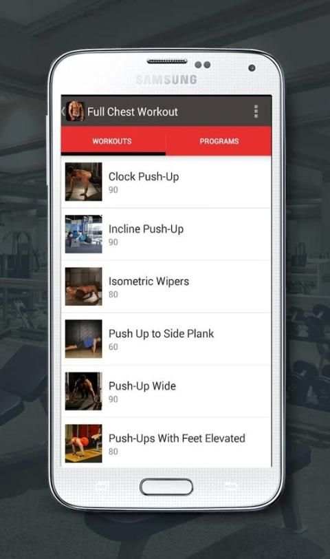 Full Chest Workout скриншот 5